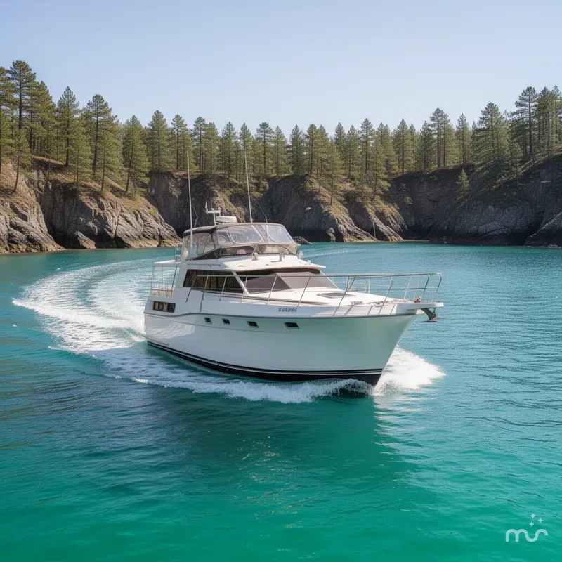 The Image of Carver Yachts 3297 Mariner 1986 - 0