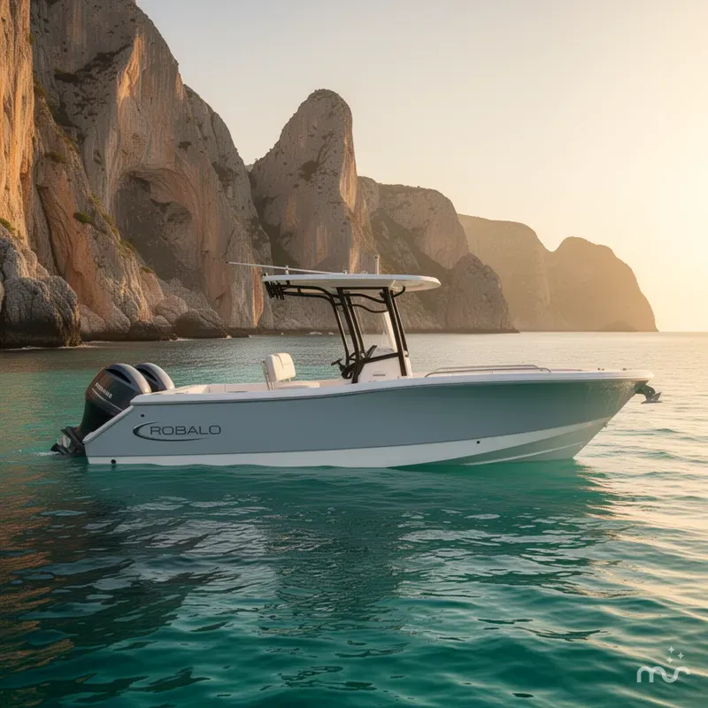 Slide: The Image of Robalo R230 Center Console 2023 - 2