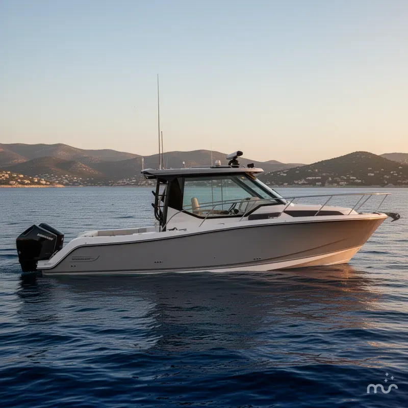 Slide: The Image of Boston Whaler 325 Conquest 2026 - 2