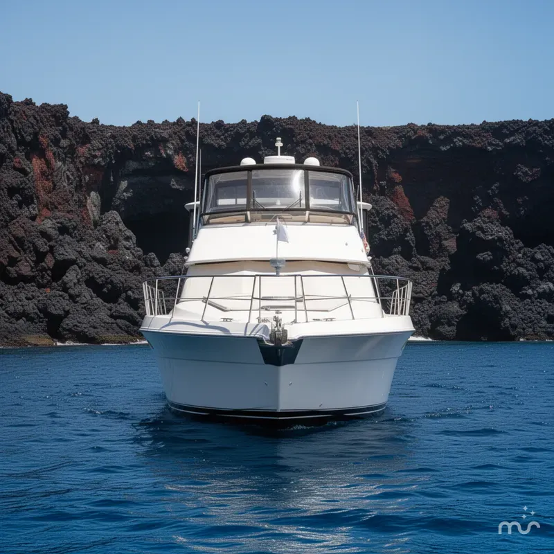 Slide: The Image of Carver Yachts 406 1999 - 1