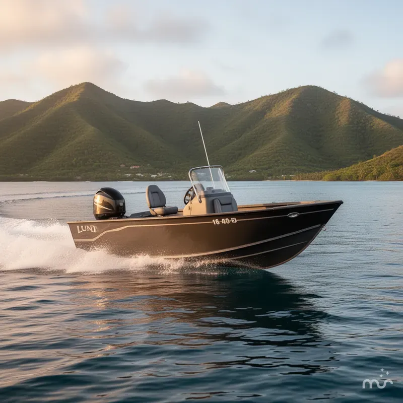 Slide: The Image of Lund 1650 Angler Tiller 2023 - 1