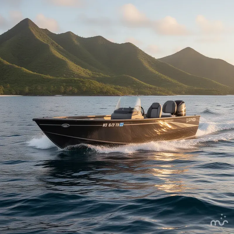Slide: The Image of Lund 1650 Angler Tiller 2023 - 2