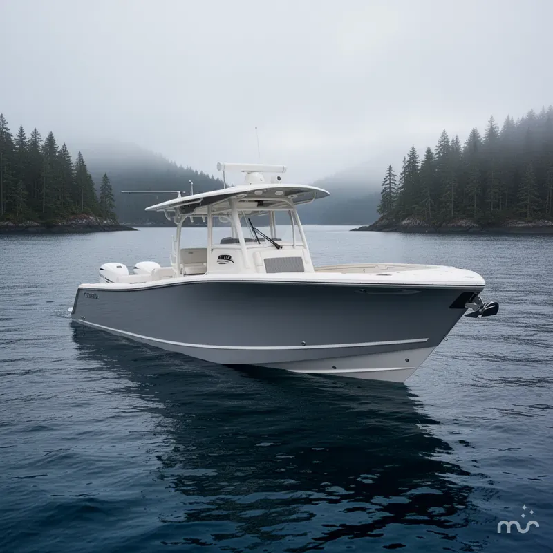 Slide: The Image of Cobia 350 Center Console 2023 - 2