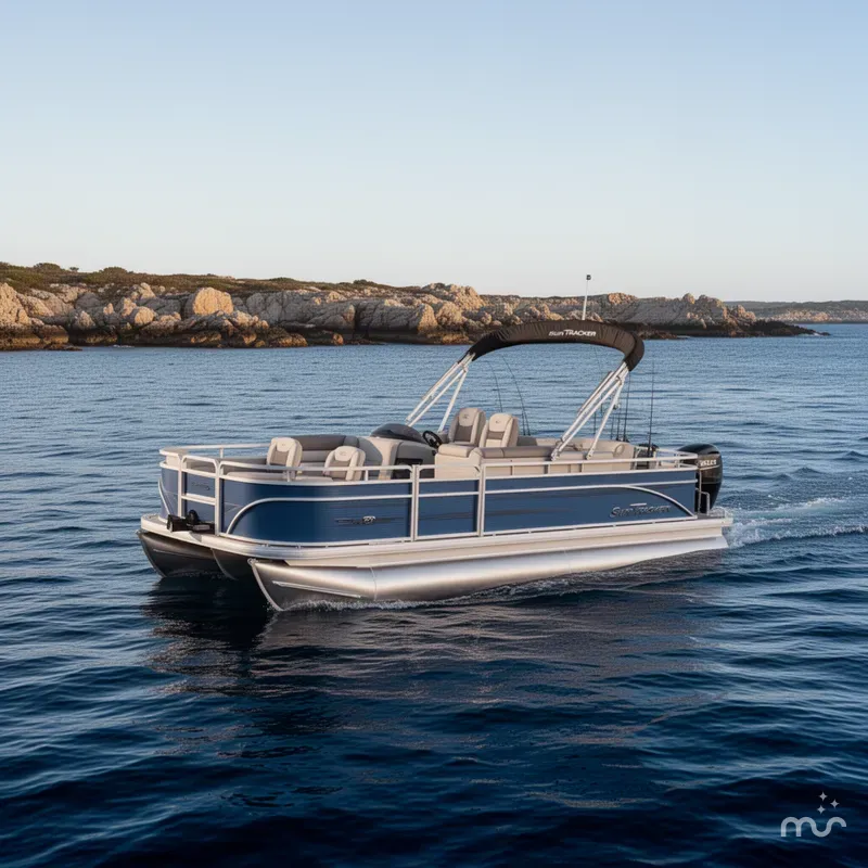 The Image of Sun Tracker Fishin' Barge 20 DLX 2026 - 0