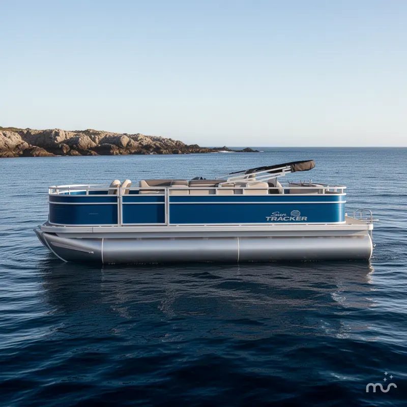 Slide: The Image of Sun Tracker Fishin' Barge 20 DLX 2026 - 2