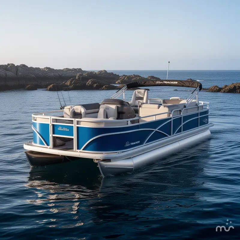 Slide: The Image of Sun Tracker Fishin' Barge 20 DLX 2026 - 3