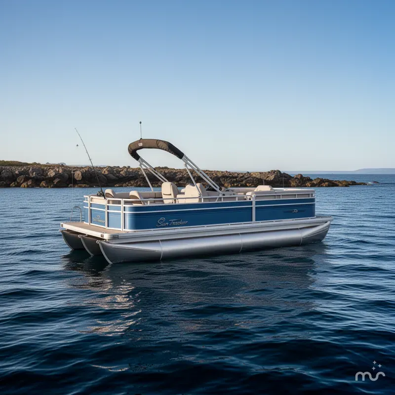 Slide: The Image of Sun Tracker Fishin' Barge 20 DLX 2026 - 4