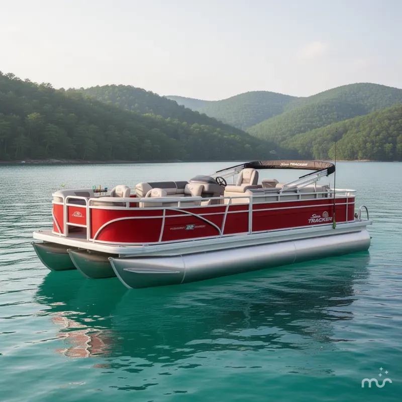 The Image of Sun Tracker Fishin' Barge 22 DLX 2026 - 0