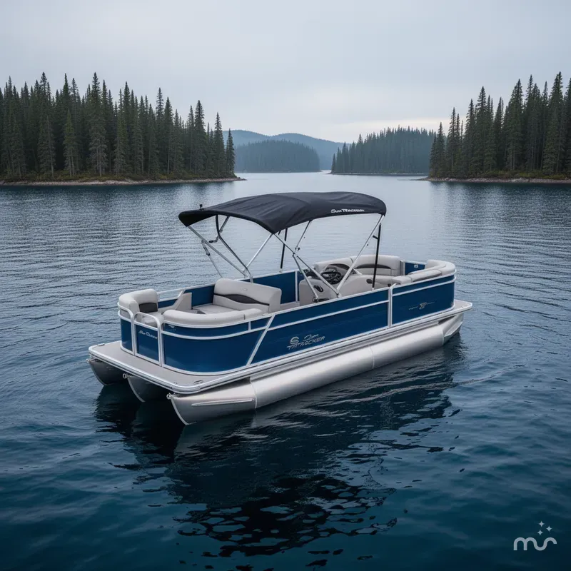 Slide: The Image of Sun Tracker Party Barge 22 RF XP3 2026 - 2