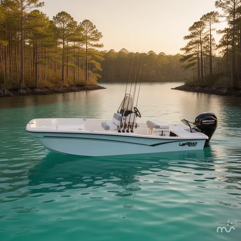 Slide: The Image of Mako Pro Skiff 15 CC 2026 - 2