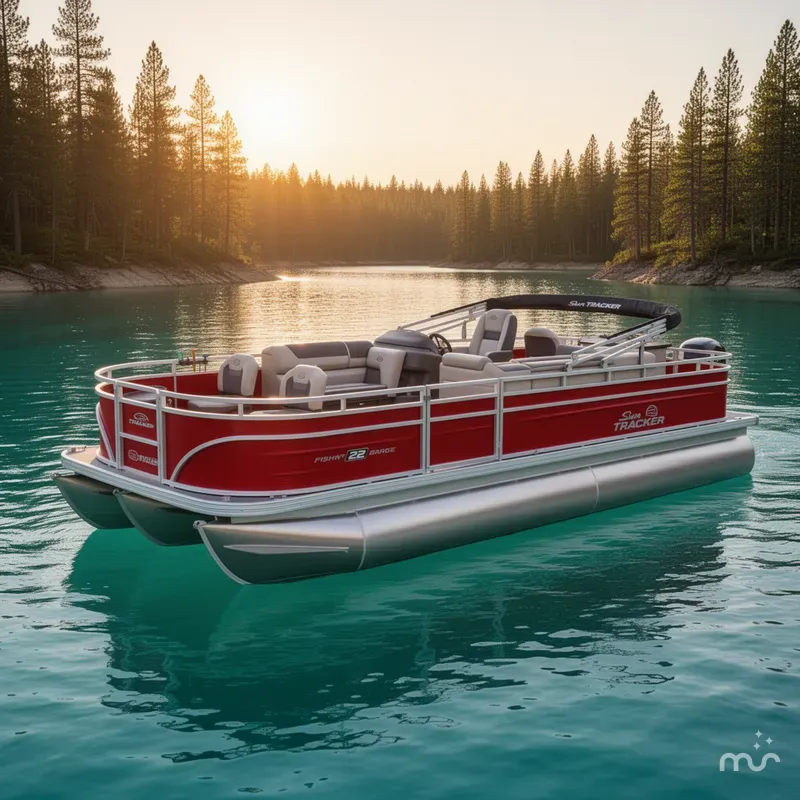 The Image of Sun Tracker Fishin' Barge 22 DLX 2026 - 0
