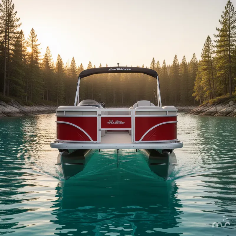 Slide: The Image of Sun Tracker Fishin' Barge 22 DLX 2026 - 1
