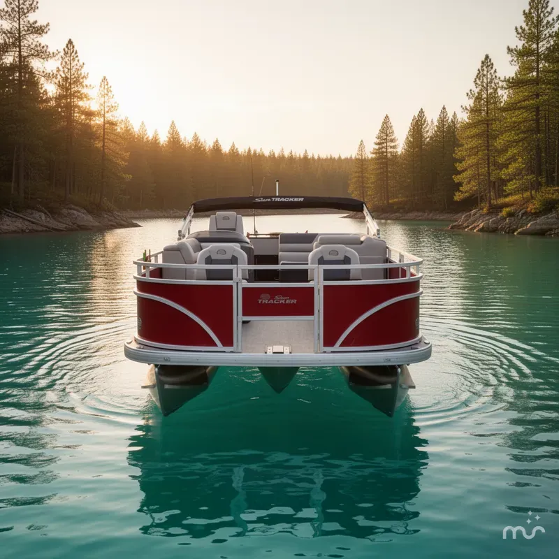 Slide: The Image of Sun Tracker Fishin' Barge 22 DLX 2026 - 3