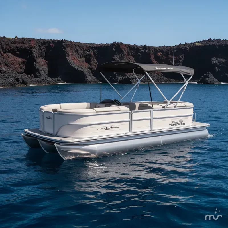 The Image of Sun Tracker Party Barge 20 DLX 2026 - 0