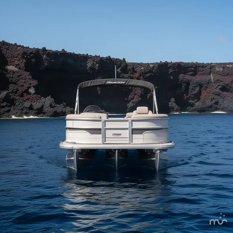 Slide: The Image of Sun Tracker Party Barge 20 DLX 2026 - 3
