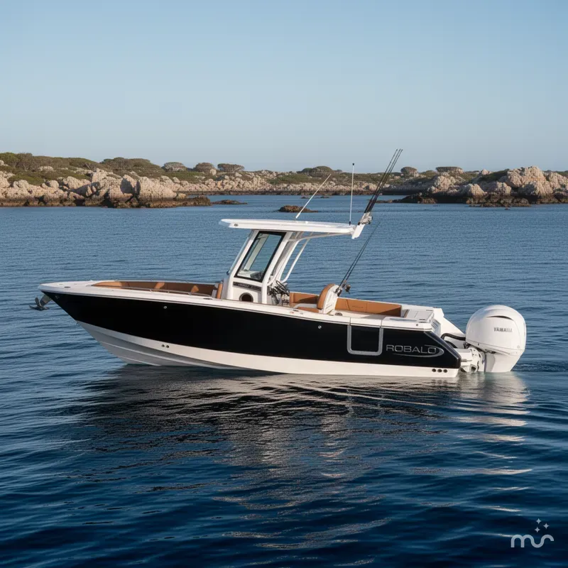 Slide: The Image of Robalo R250 Center Console 2026 - 2