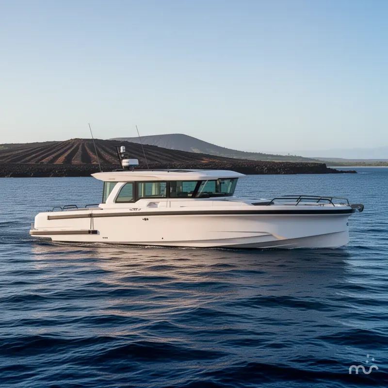 Slide: The Image of Axopar 38 Cross Cabin 2026 - 2