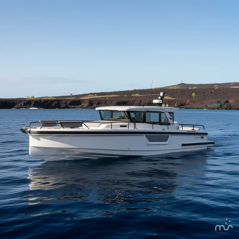 Slide: The Image of Axopar 38 Cross Cabin 2026 - 4