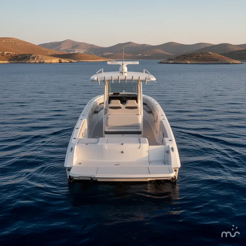 Slide: The Image of Fountain 38 Center Console 2021 - 3