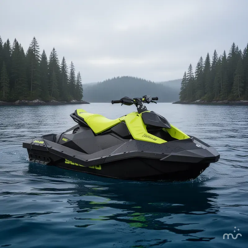 Slide: The Image of Sea-Doo Spark Trixx 2 up iBR 2023 - 2
