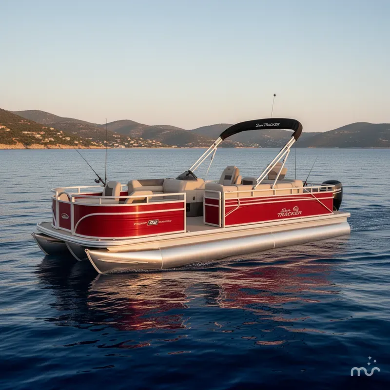The Image of Sun Tracker Fishin' Barge 22 DLX 2026 - 0
