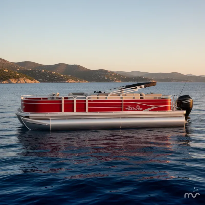 Slide: The Image of Sun Tracker Fishin' Barge 22 DLX 2026 - 2