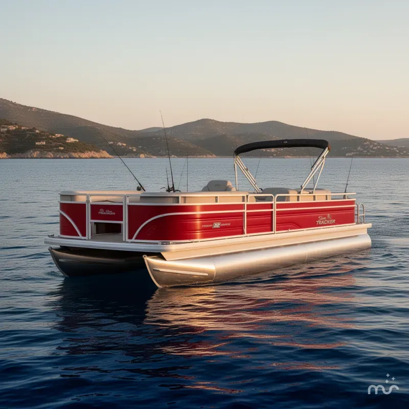 Slide: The Image of Sun Tracker Fishin' Barge 22 DLX 2026 - 3
