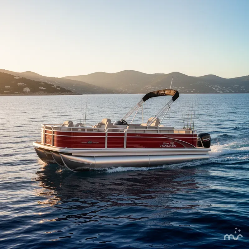 Slide: The Image of Sun Tracker Fishin' Barge 22 DLX 2026 - 4