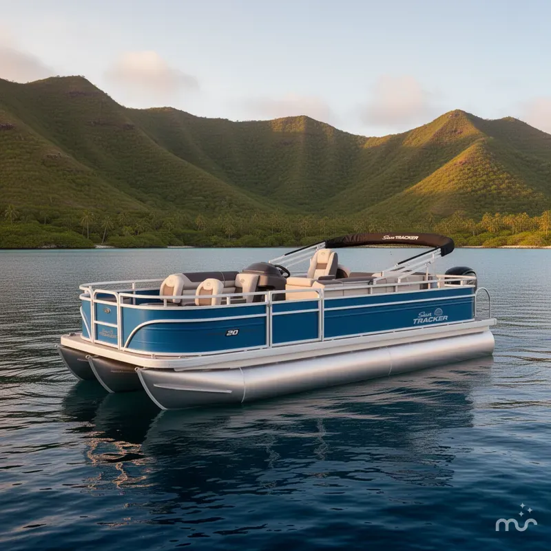 The Image of Sun Tracker Fishin' Barge 20 DLX 2026 - 0