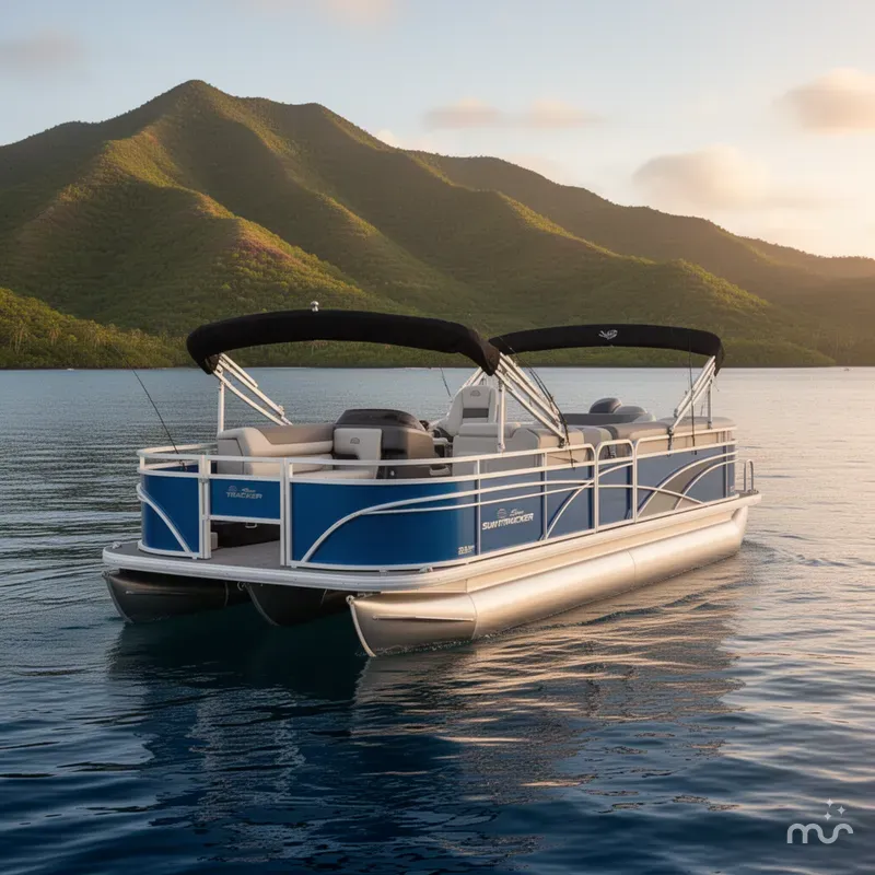 Slide: The Image of Sun Tracker Fishin' Barge 20 DLX 2026 - 3