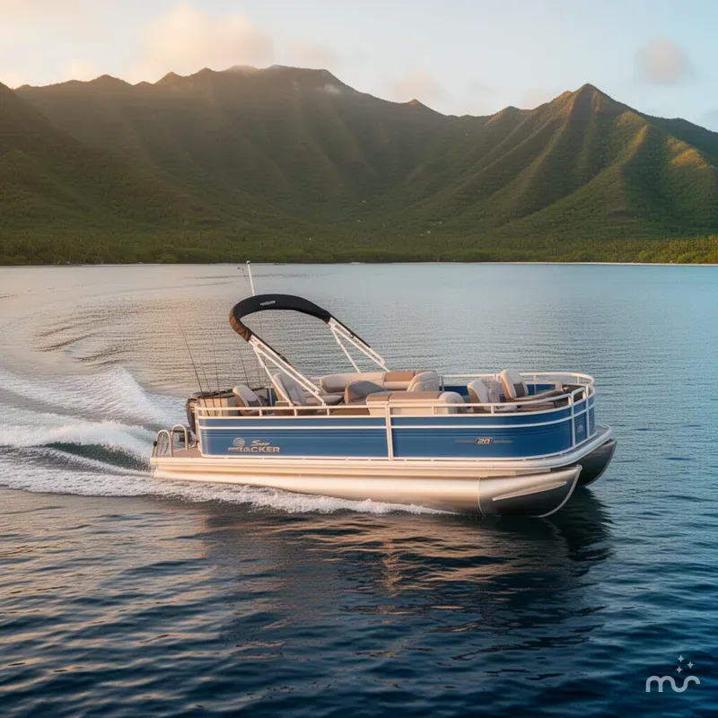 Slide: The Image of Sun Tracker Fishin' Barge 20 DLX 2026 - 4