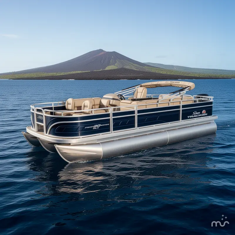 The Image of Sun Tracker Fishin' Barge 20 DLX 2025 - 0