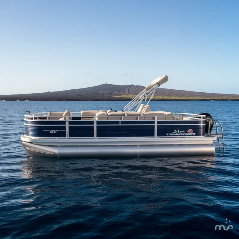 Slide: The Image of Sun Tracker Fishin' Barge 20 DLX 2025 - 2