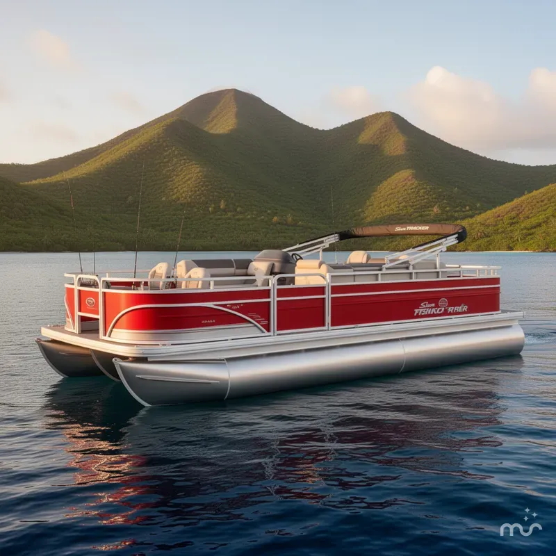 The Image of Sun Tracker Fishin' Barge 22 DLX 2026 - 0