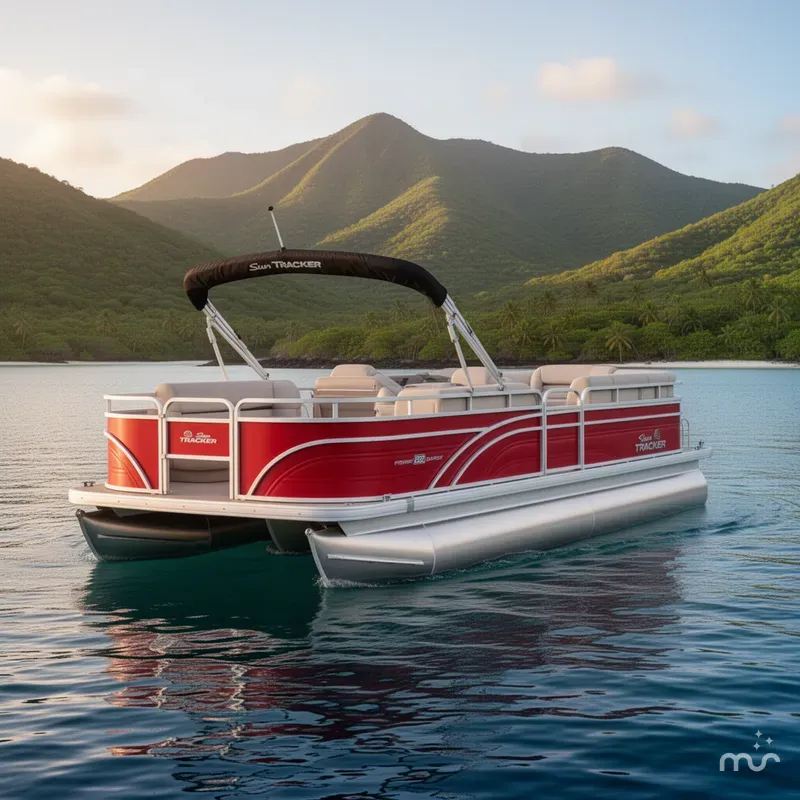 Slide: The Image of Sun Tracker Fishin' Barge 22 DLX 2026 - 3