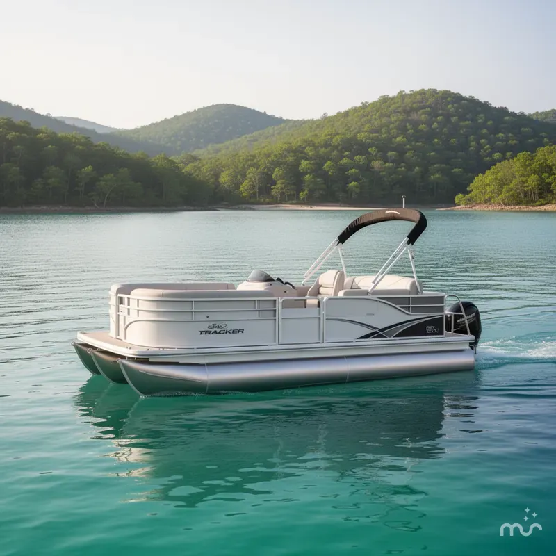 The Image of Sun Tracker Party Barge 16 DLX 2026 - 0