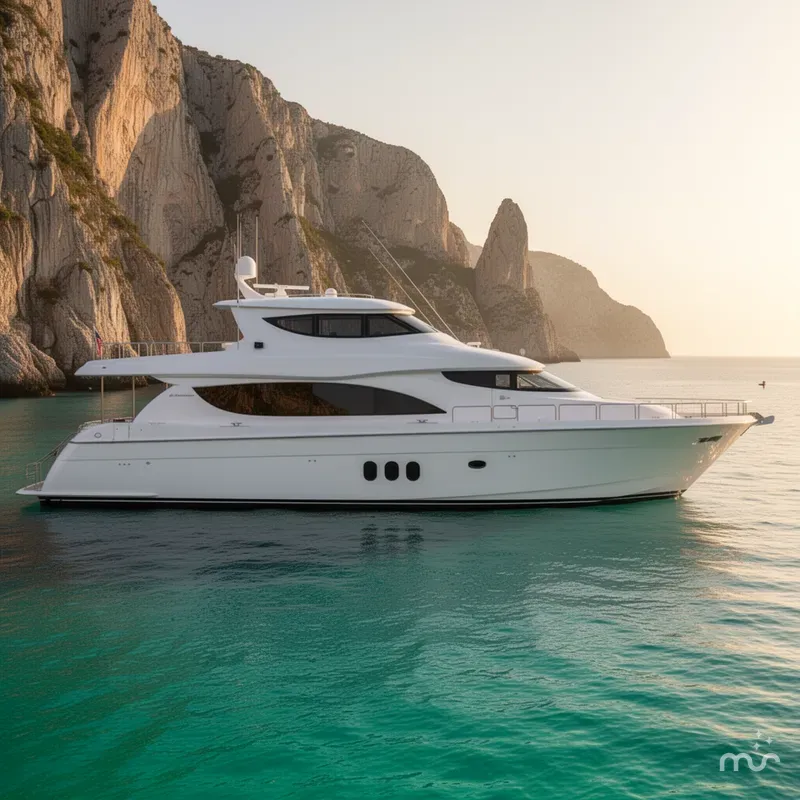 Slide: The Image of Hatteras 80 Motor Yacht 2012 - 2