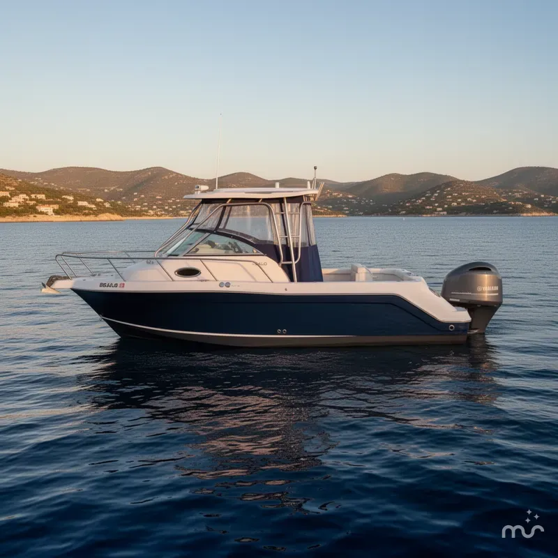 Slide: The Image of Robalo R265 Walkaround 2014 - 2