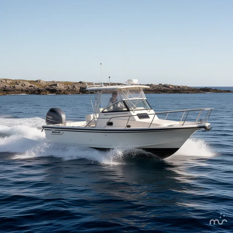 Slide: The Image of Boston Whaler 21 Conquest R 1991 - 4