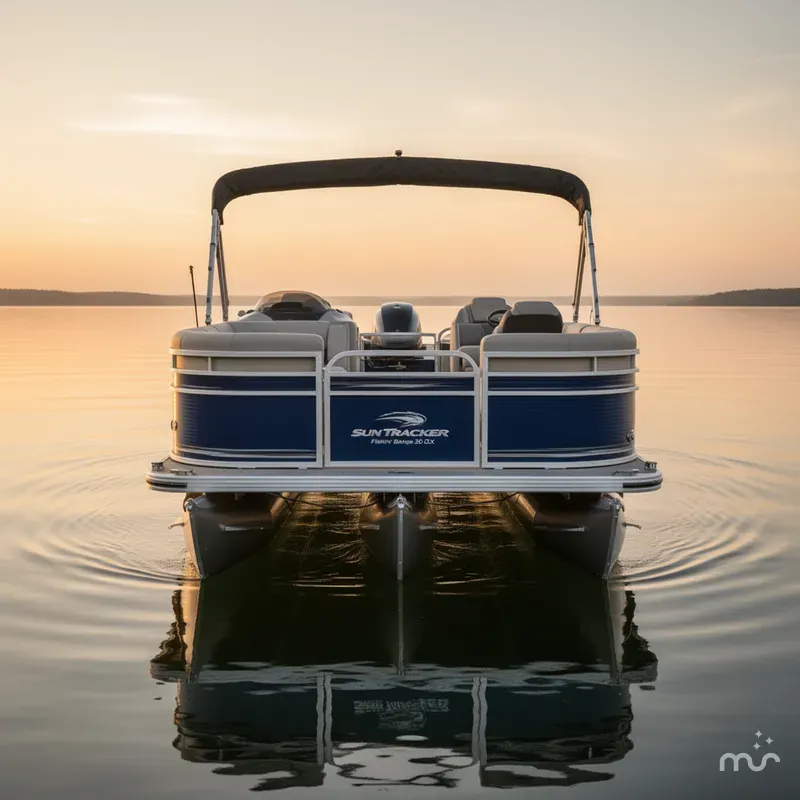 Slide: The Image of Sun Tracker Fishin' Barge 20 DLX 2026 - 1