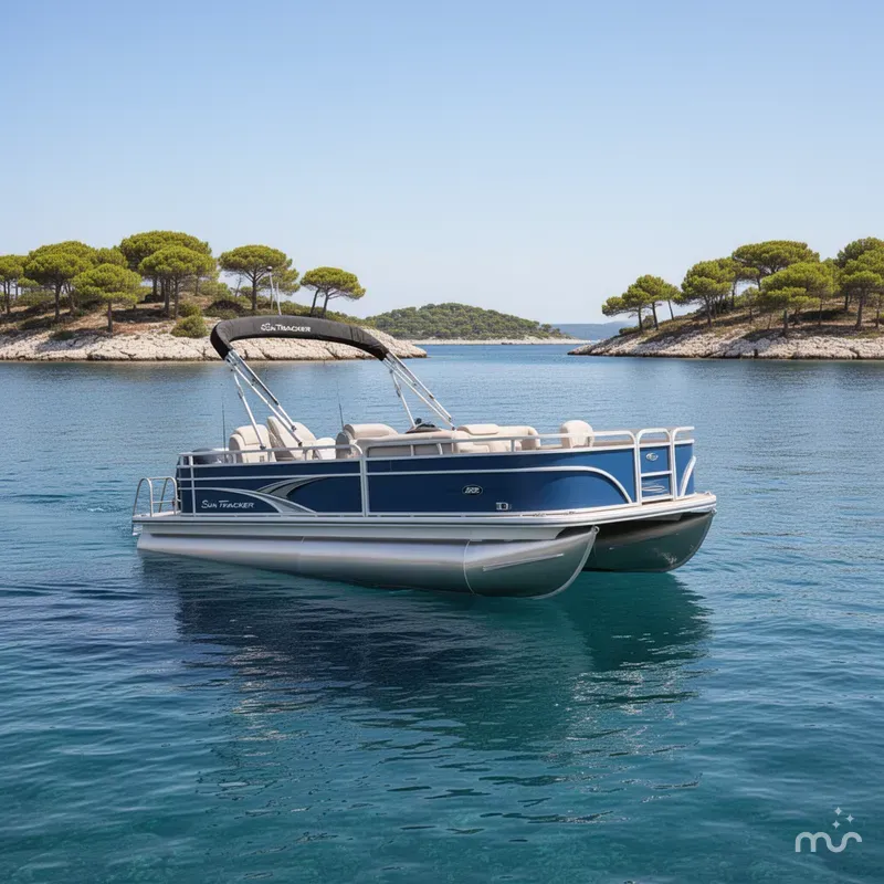 The Image of Sun Tracker Fishin' Barge 20 DLX 2026 - 0