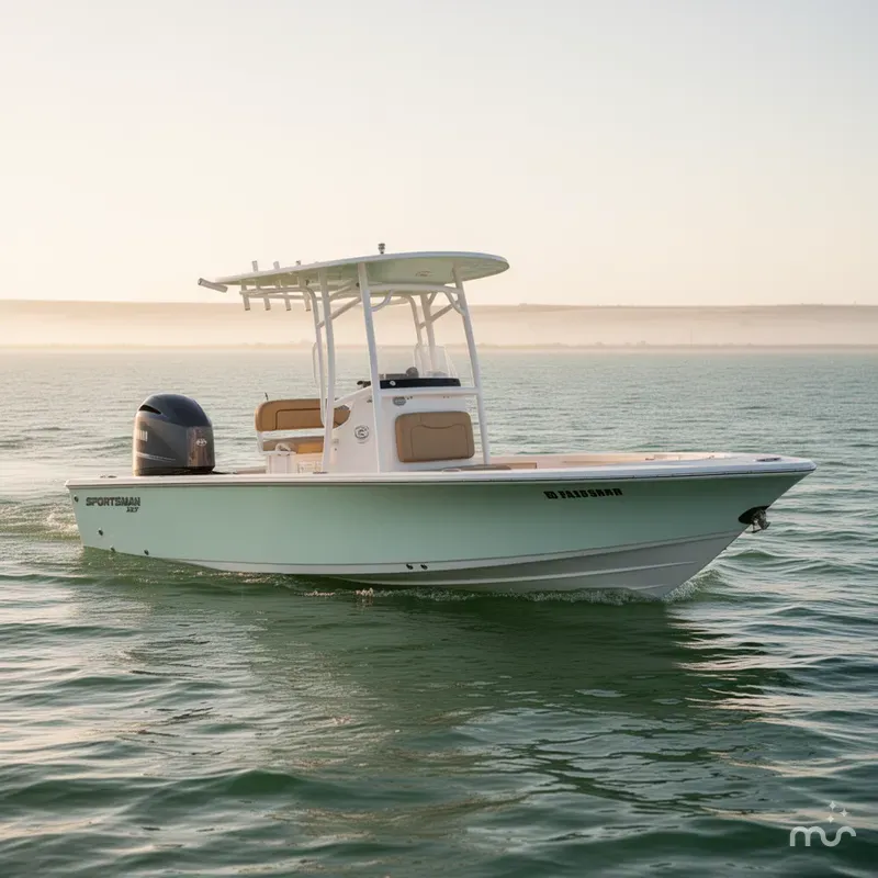 Slide: The Image of Sportsman Masters 227 Bay Boat 2021 - 0