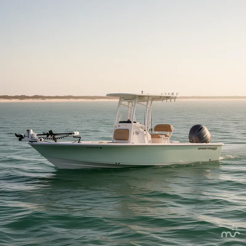 Slide: The Image of Sportsman Masters 227 Bay Boat 2021 - 4