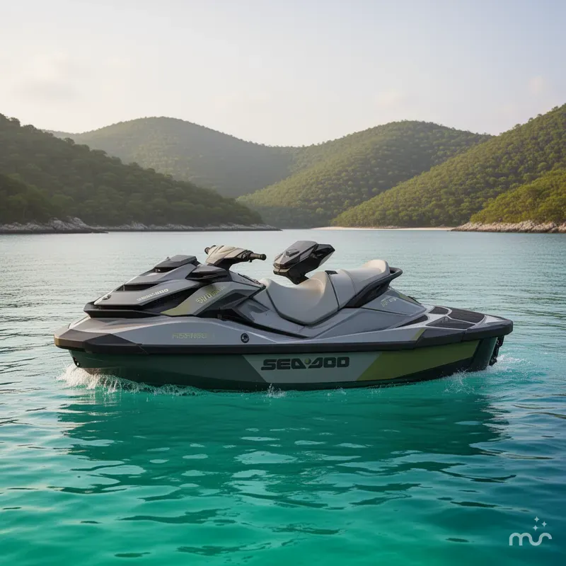 Slide: The Image of Sea-Doo PB SWT FISH 21 300 GN AUD GAL 26 2026 - 2