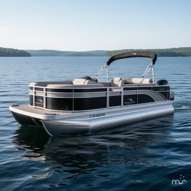 Slide: The Image of Bennington 20 SSNPX Family/Fishing Pontoon w/ VMAX 90 SHO (In Stock) 2020 - 1