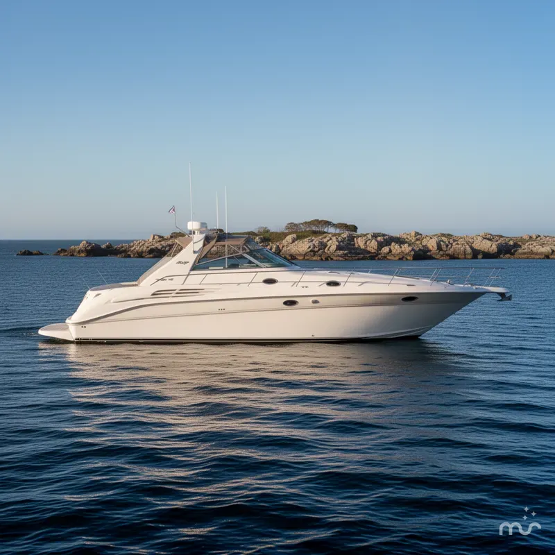 Slide: The Image of Sea Ray 450 Sundancer 1998 - 2