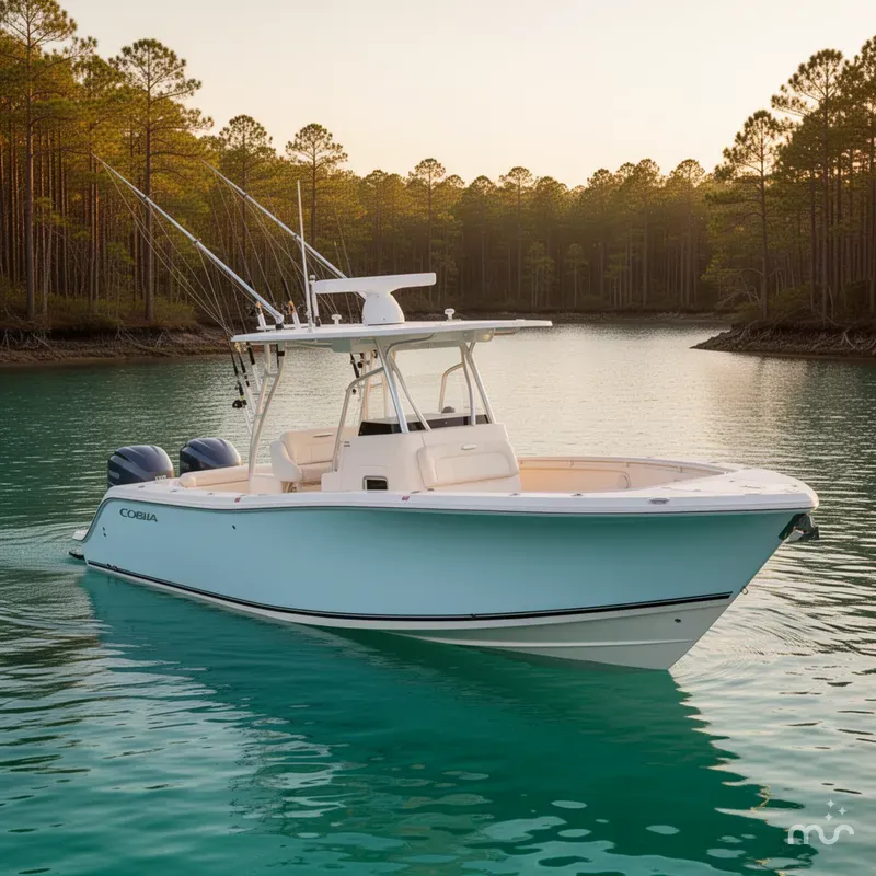 Slide: The Image of Cobia 296 Center Console 2015 - 2
