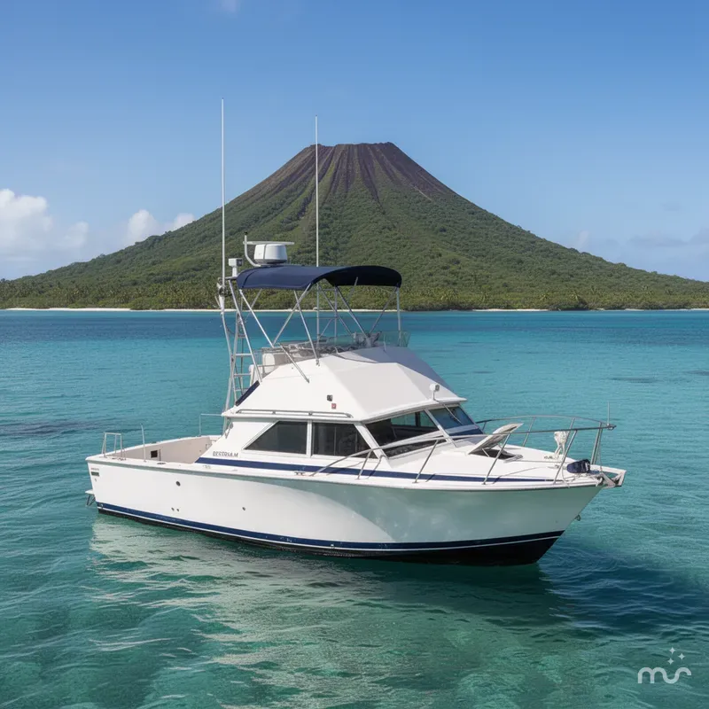 The Image of Bertram 28 Flybridge Cruiser 1981 - 0
