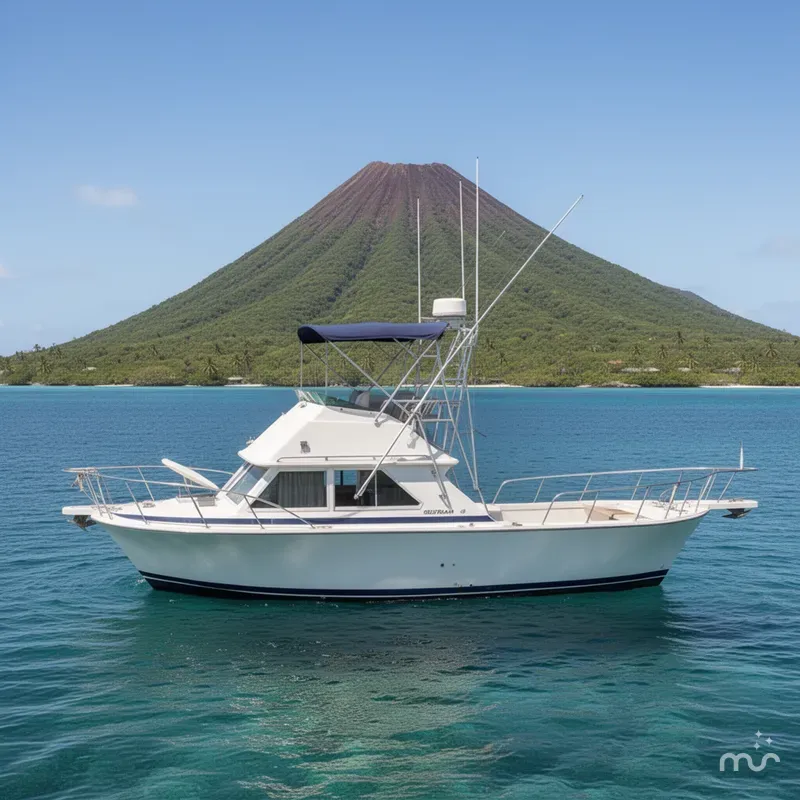 Slide: The Image of Bertram 28 Flybridge Cruiser 1981 - 2