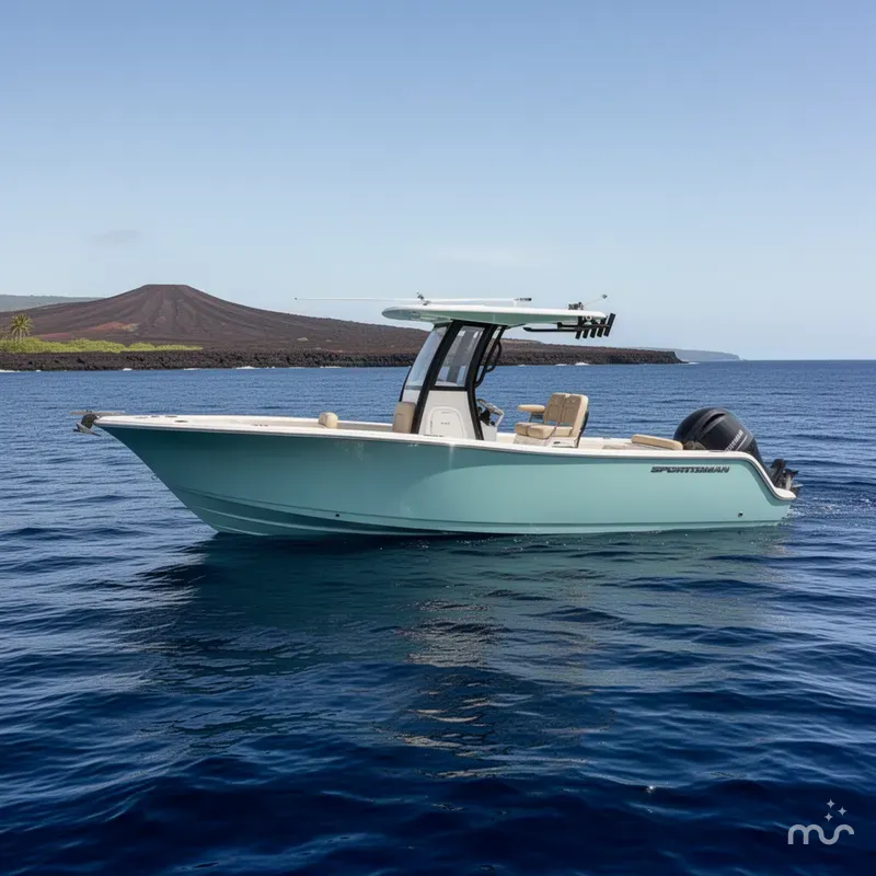 Slide: The Image of Sportsman Open 232 Center Console 2026 - 2